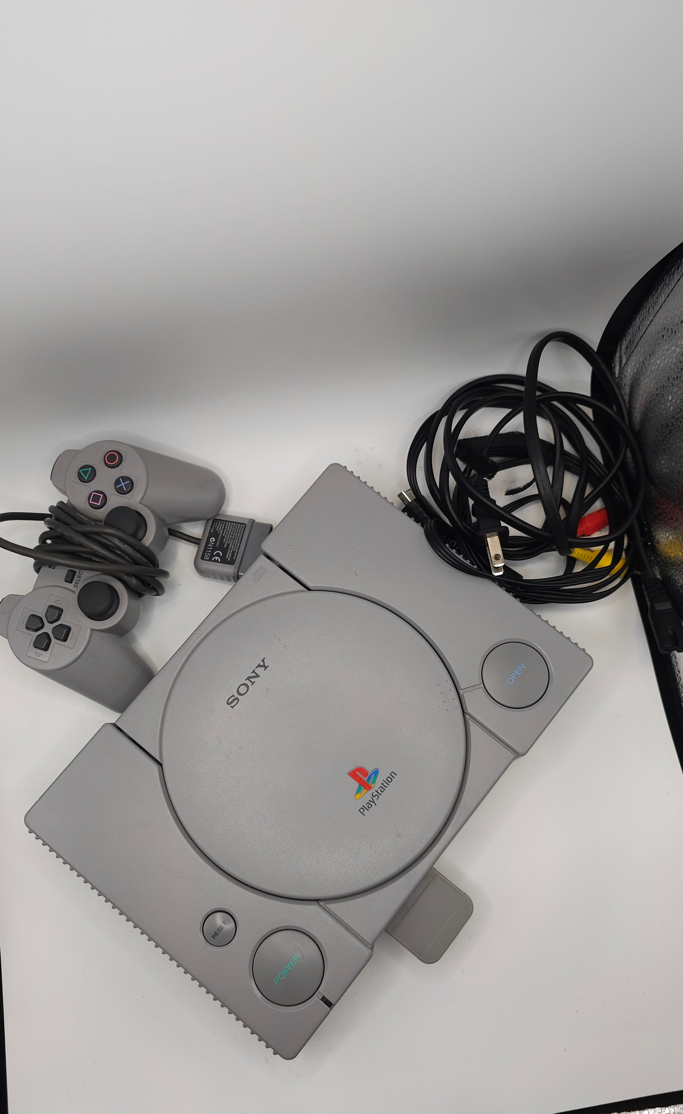 Playstation 1 Console With Controller