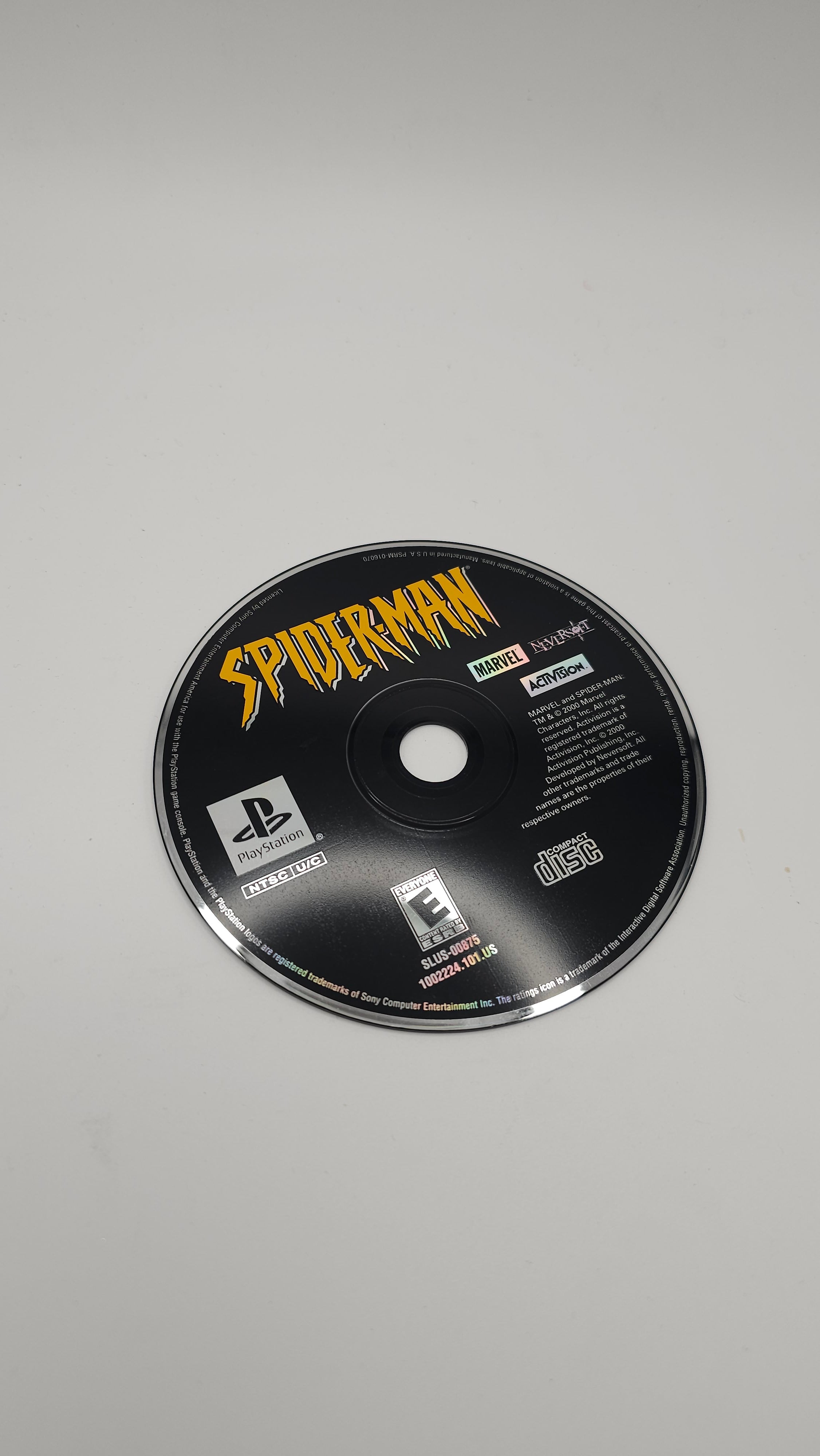 SpiderMan Playstation 1