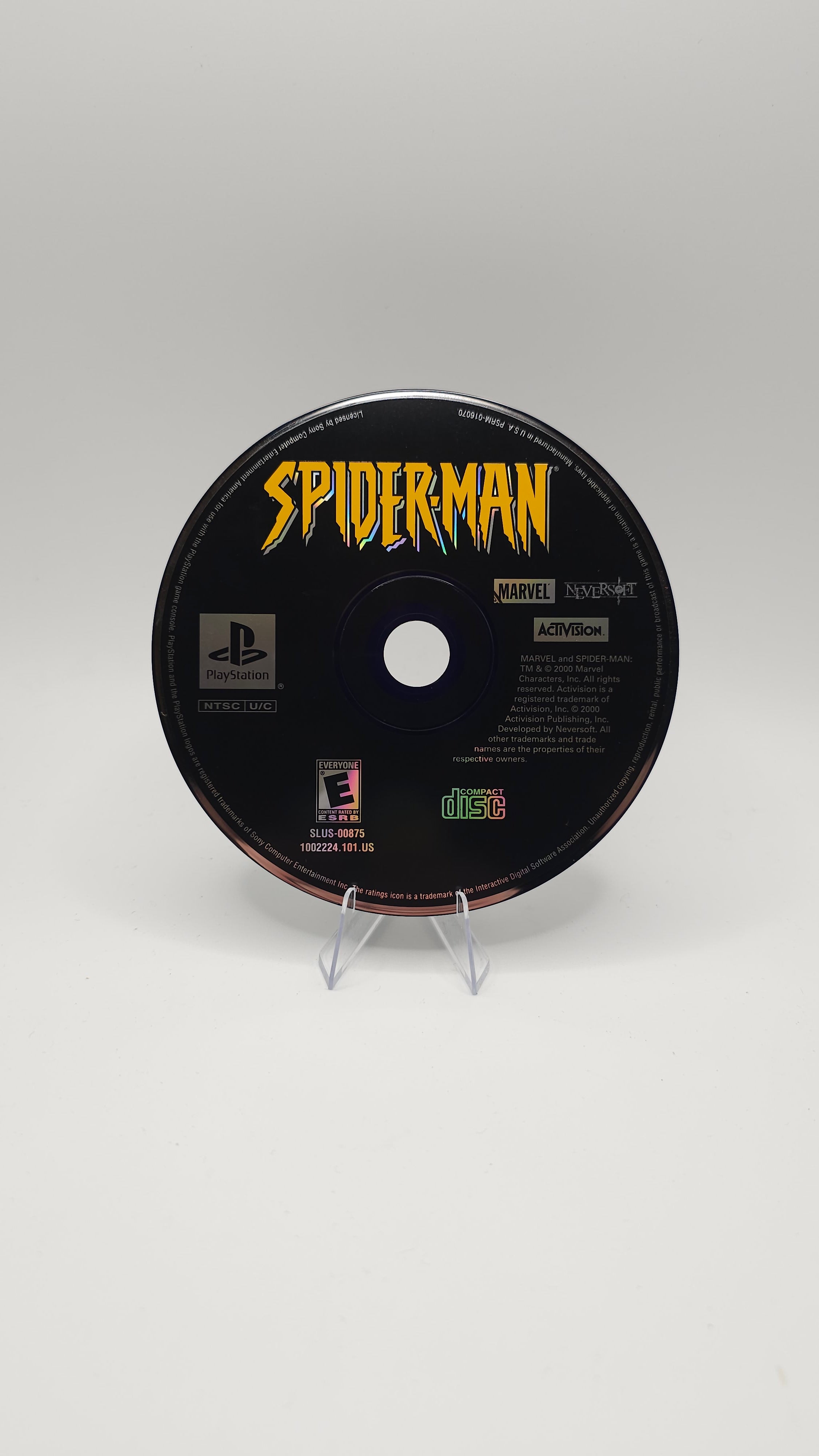 SpiderMan Playstation 1