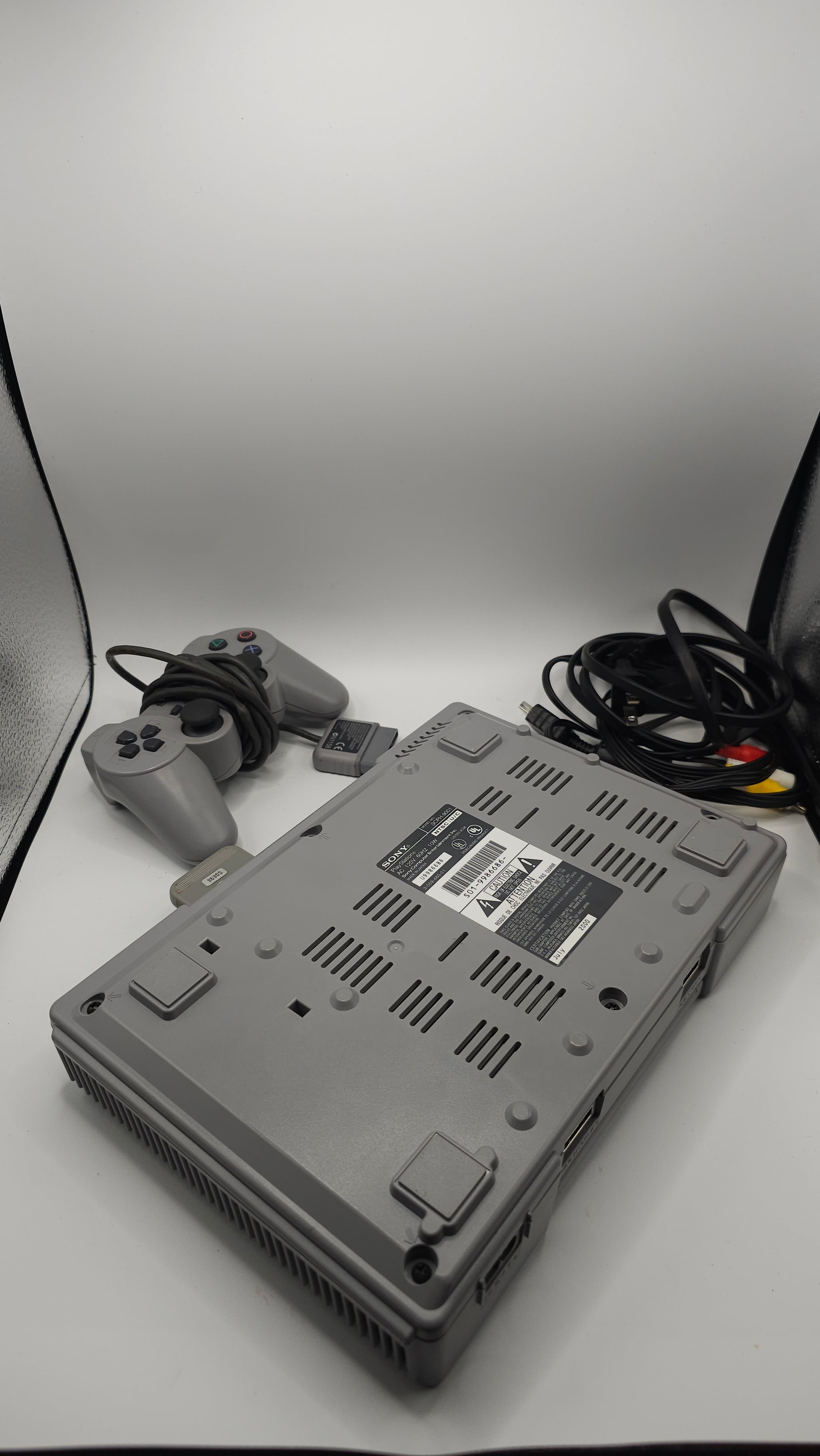 Playstation 1 Console With Controller